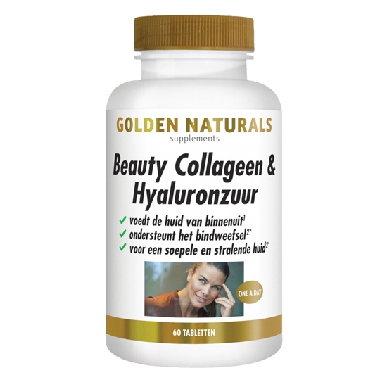 GOLDEN NATURALS BEAUTY COLLAGEEN  HYALYRONZUUR 60ST